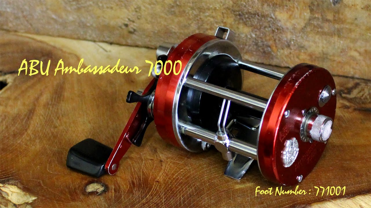 ABU Ambassadeur 7000 Parts list パーツリスト 分解写真 - YouTube