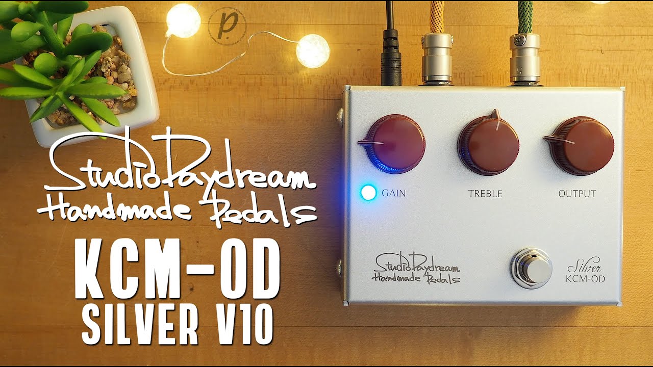 Studio Daydream Handmade Pedals KCM-OD Silver V10 - YouTube