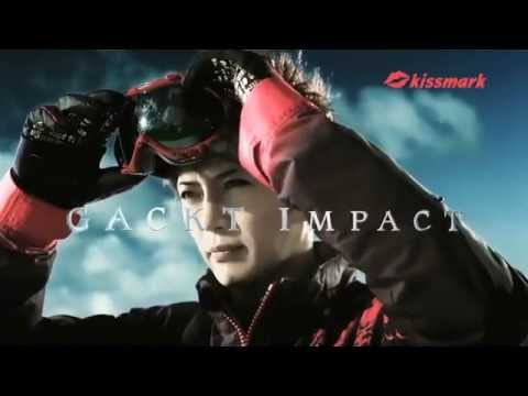 Gackt kissmark CM - GACKT(ガクト) kissmark(キスマーク) Rouge et N