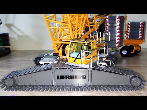 NZG Liebherr LR1600/2 Crawler Crane by Chan27's Collections - YouTube