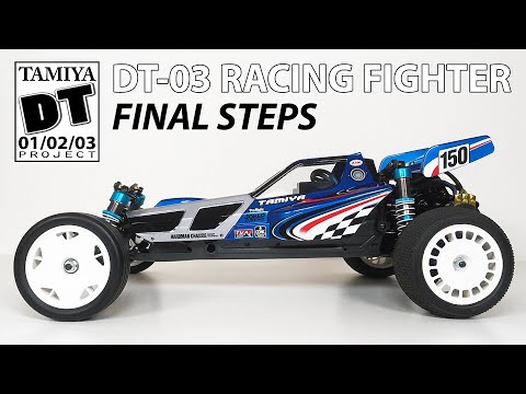 DT-03 レーシングファイターボディchassis black edition DT-03