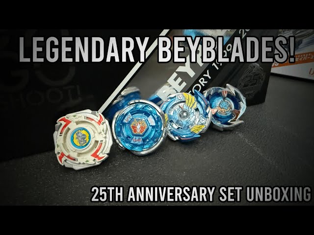 25 YEARS OF BEYBLADE! Beyblade X BX-00 25th Anniversary Gift Set