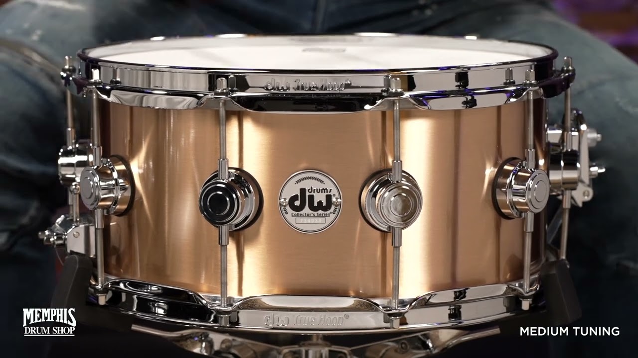DW 14x6.5 Collector's Series Brushed Bronze Snare Drum