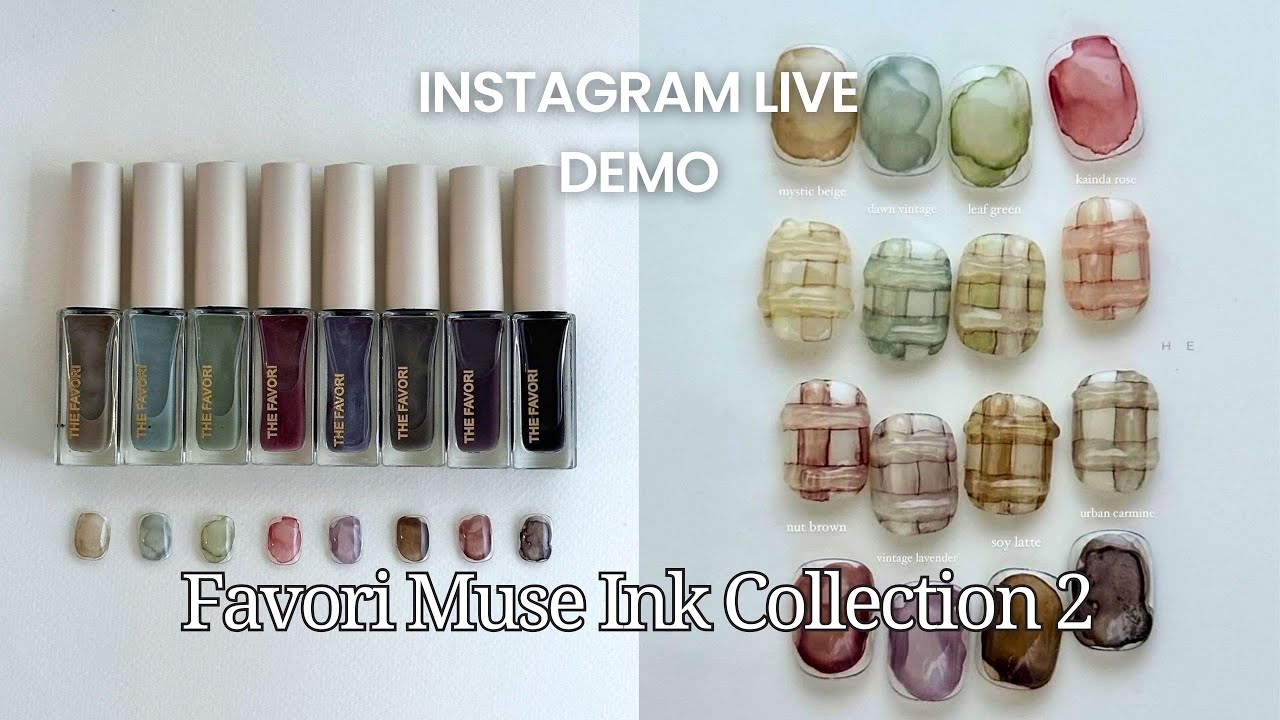 The Favori: The Muse Ink Collection 2 Demo - Instagram Live
