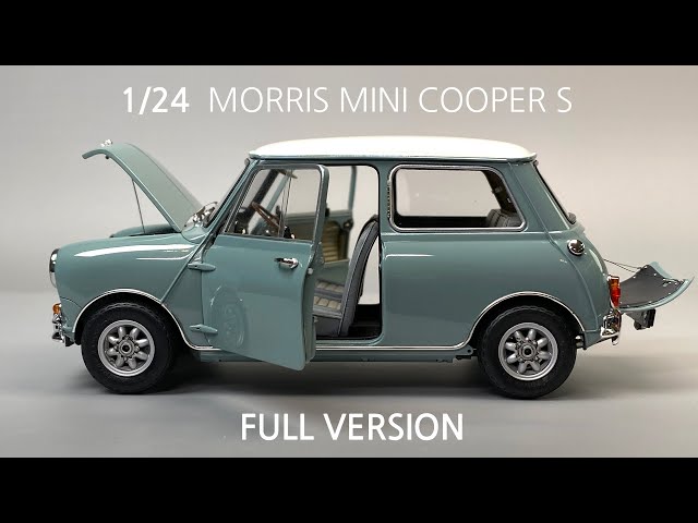 MORRIS MINI COOPER S 1/24 TAMIYA Model car build [Full version