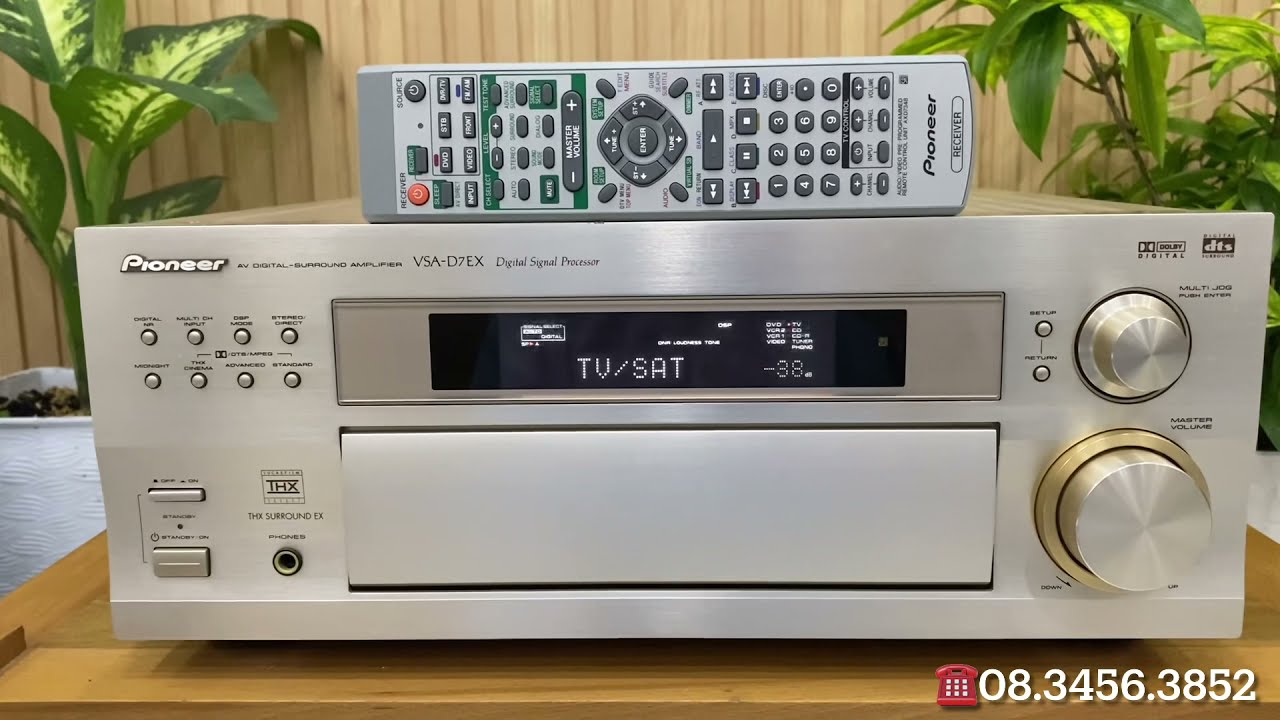 Test Pioneer VSA-D7EX khách HCM Q7 - YouTube