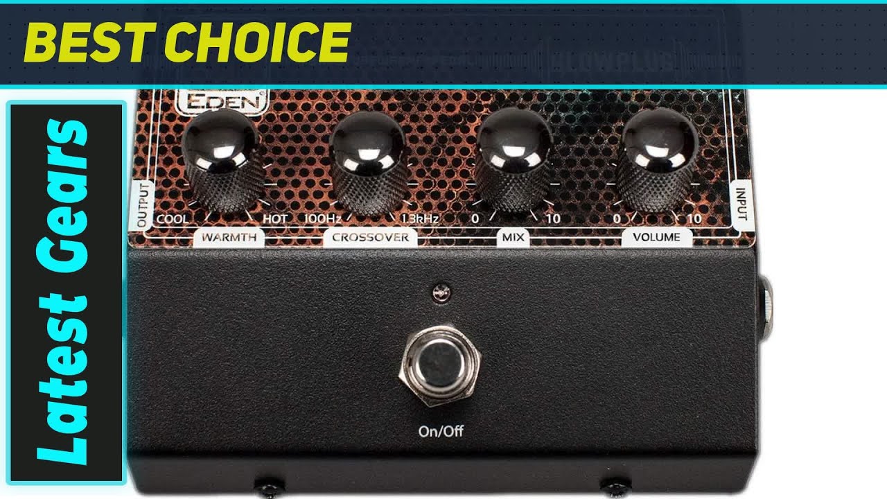 Eden GLOWPLUG tube bass warmer test - YouTube