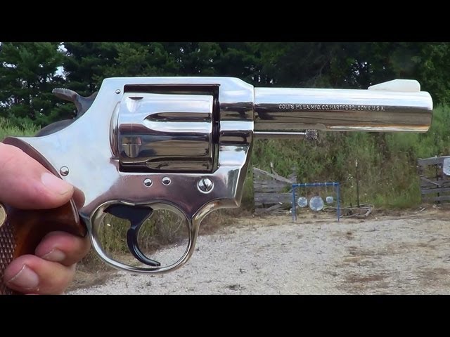 Colt Lawman Mk III 357 Magnum Revolver - YouTube