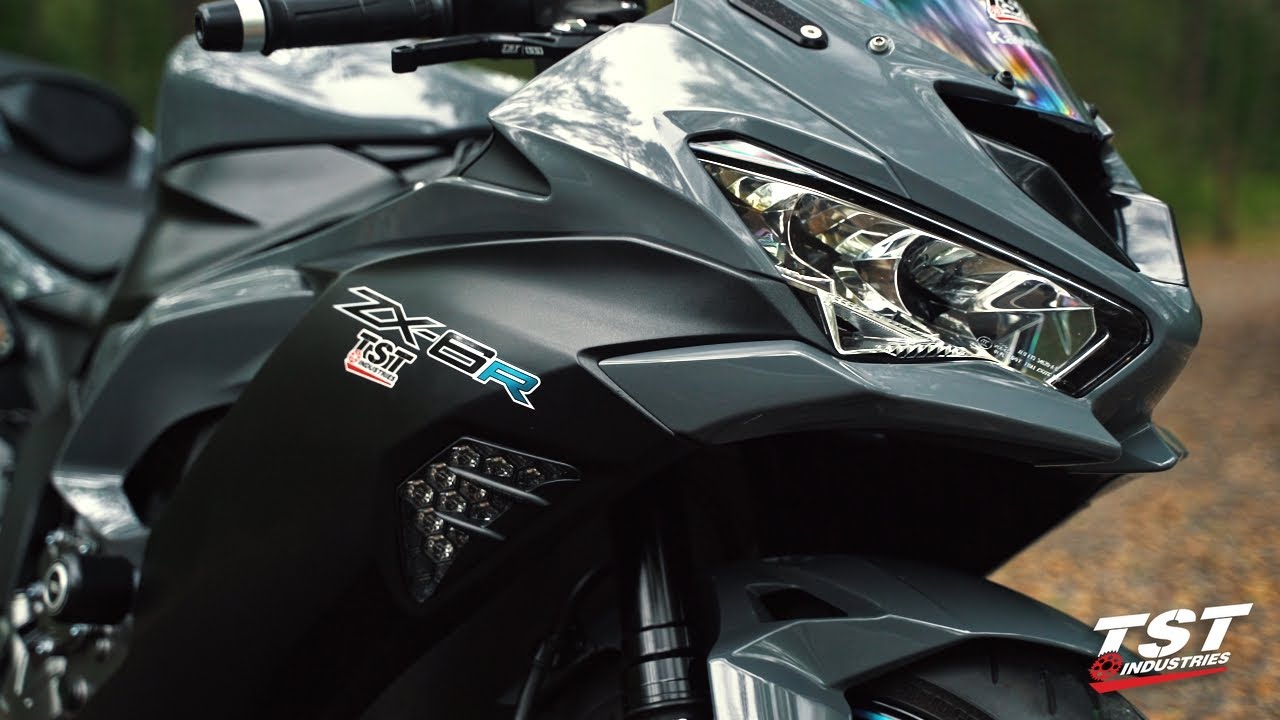 2019+ Kawasaki Ninja ZX6R - TST Industries Product Showcase - YouTube