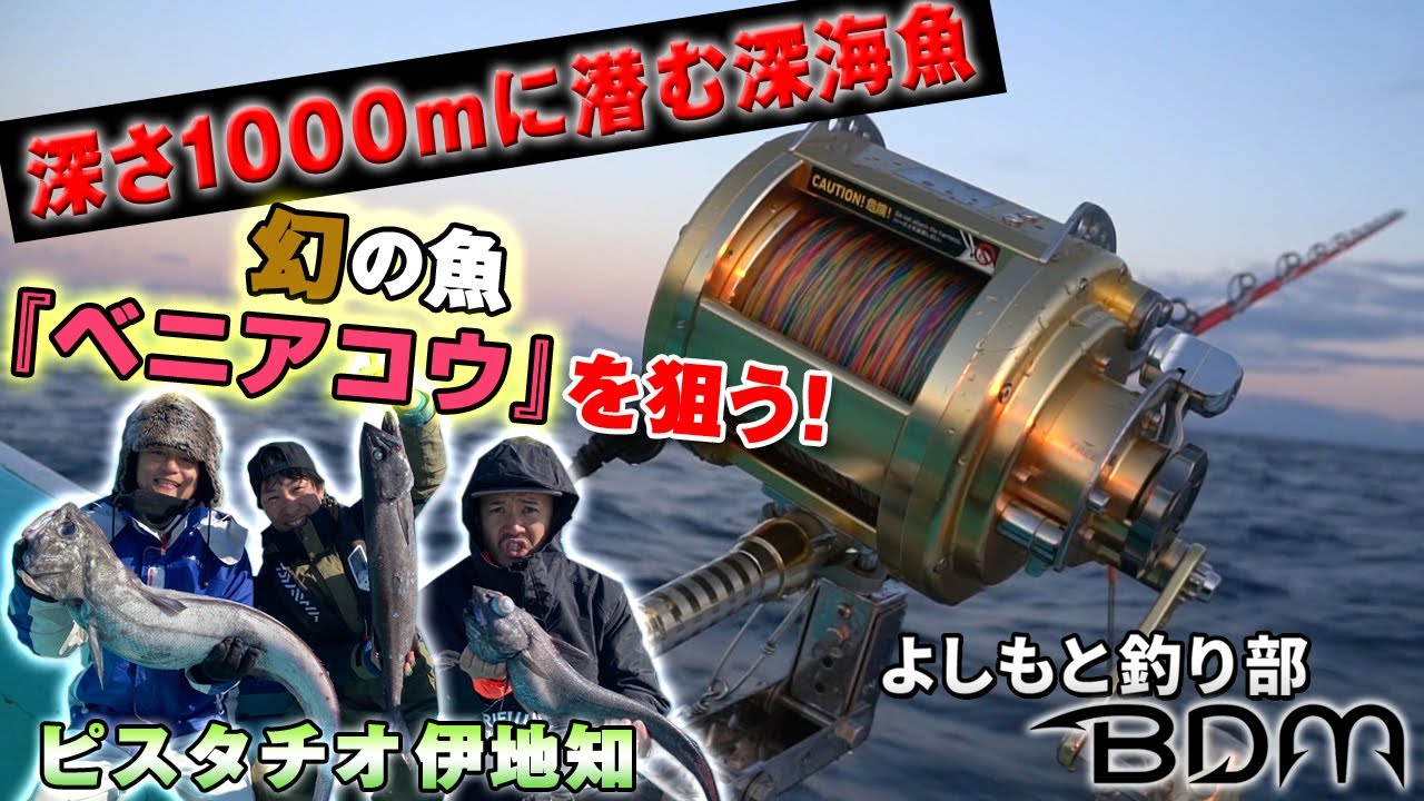 深海釣り】激レア「ベニアコウ」を狙う！ - YouTube