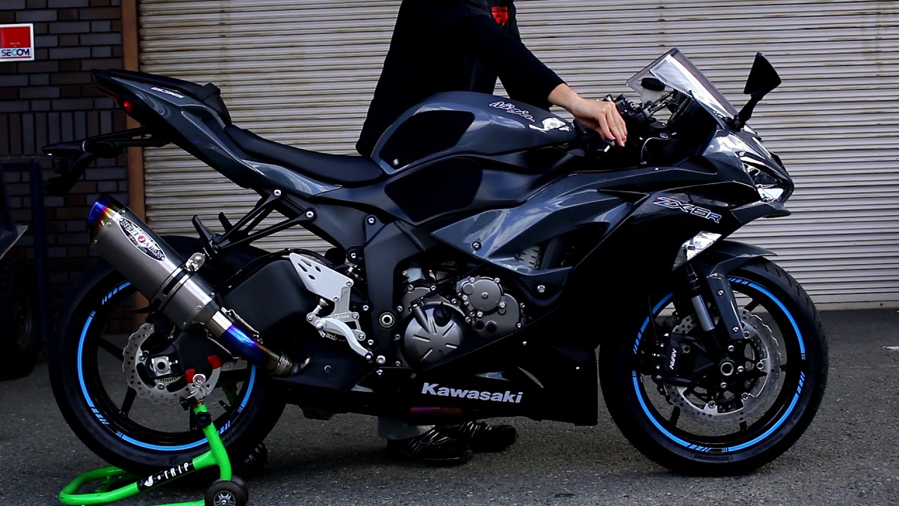 19ZX-6R NASSERT Evolution TypeⅡスリップオン - YouTube