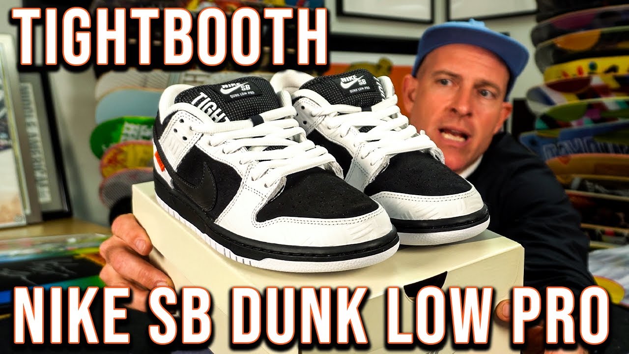 🛹 Tightbooth Nike SB Dunk Low Pro | UNBOXING & REVIEW 🔥 - YouTube