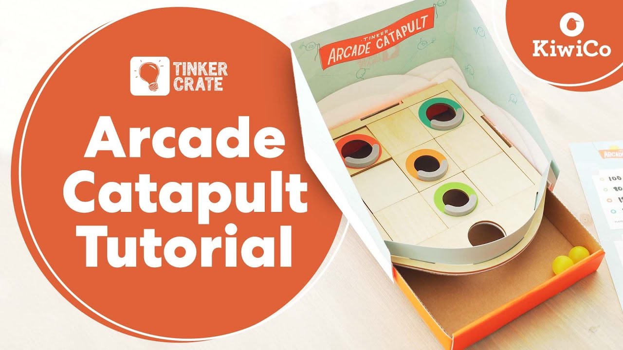 Make an Arcade Catapult | Tinker Crate Project Instructions