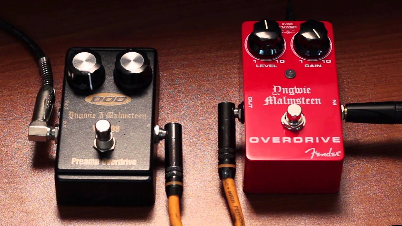 DOD YJM308 Yngwie J Malmsteen Preamp Overdrive - What To Know