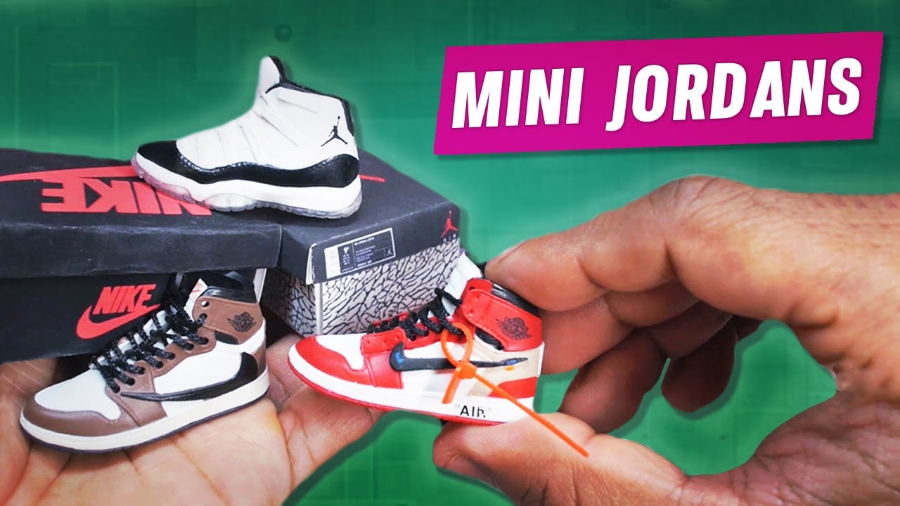 My Miniature Jordan Sneaker Collection - 1/6 Scale Shoes for