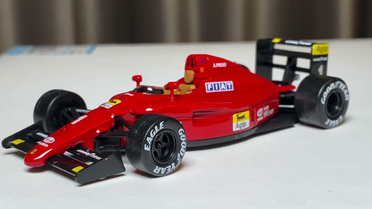 IXO 1/43 Ferrari 641/2 by Alain Prost - YouTube