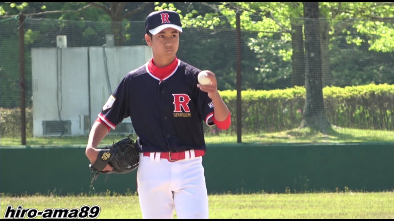 中学軟式》【A⇒Sランク昇格認定】 藤尾寛大 投手（広島REⅩ）【敵