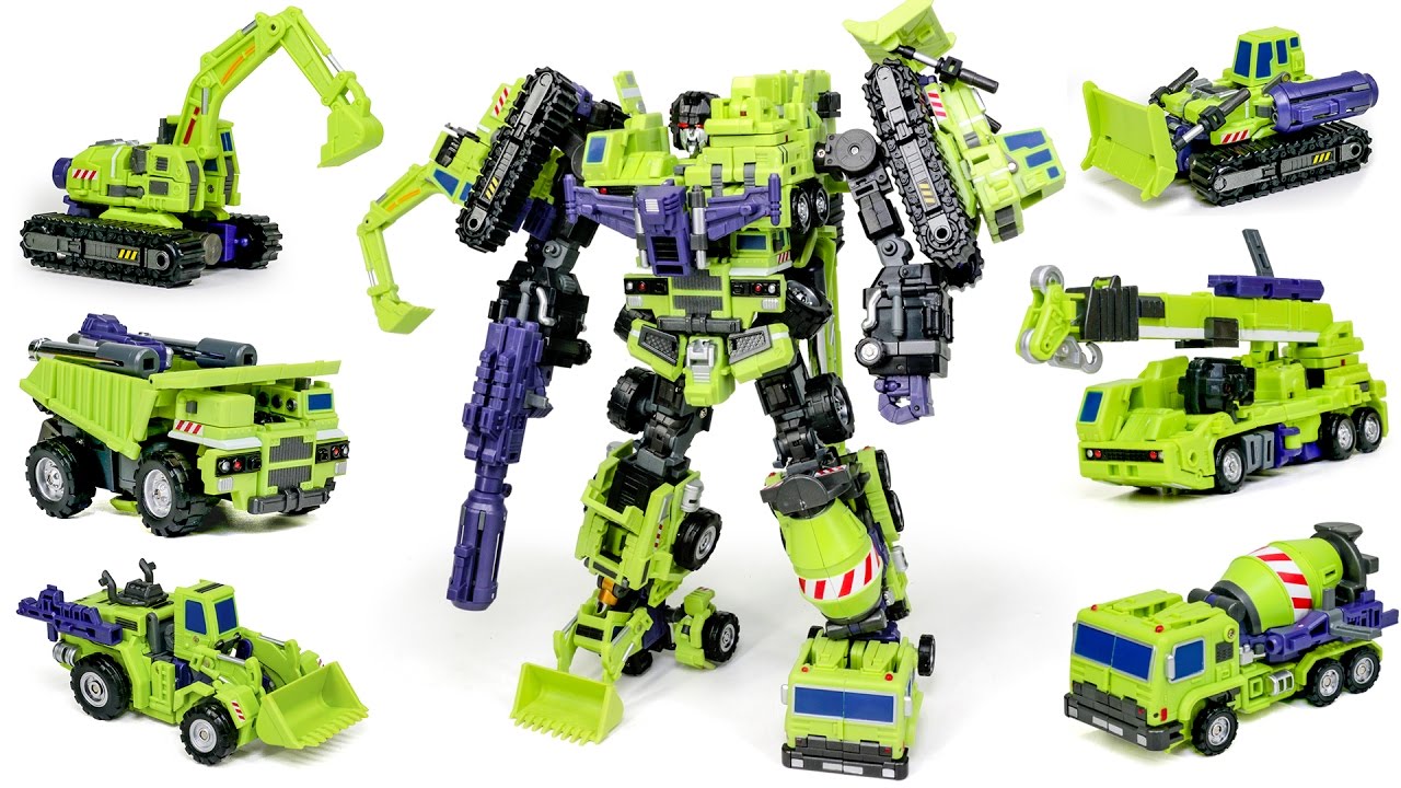 Transformers Construction Devastator MakeToys Giant Type 61