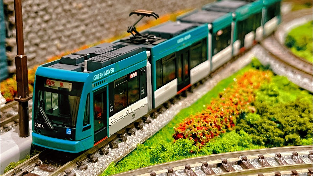広島電鉄 5000形 Greenmover 低床路面電車 Hiroshima Electric Railway