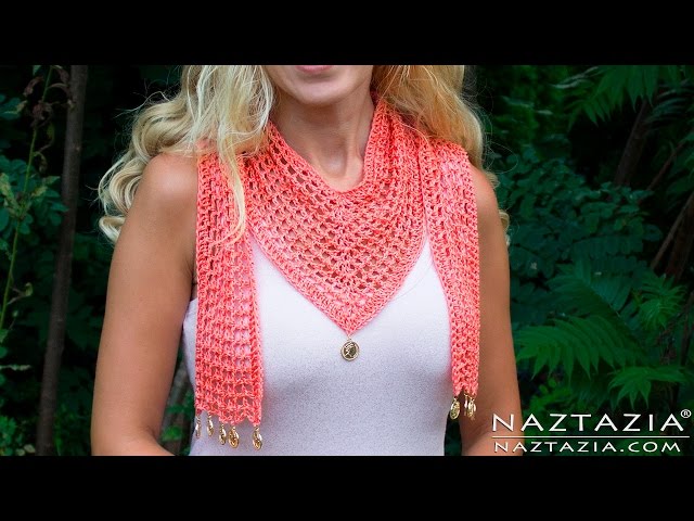 HOW to CROCHET The V SCARF - DIY Tutorial for the VScarf V-Scarf