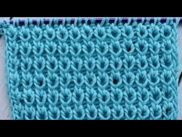 Easy knitting pattern for Border, Scarf, Cap, Sweater. - YouTube