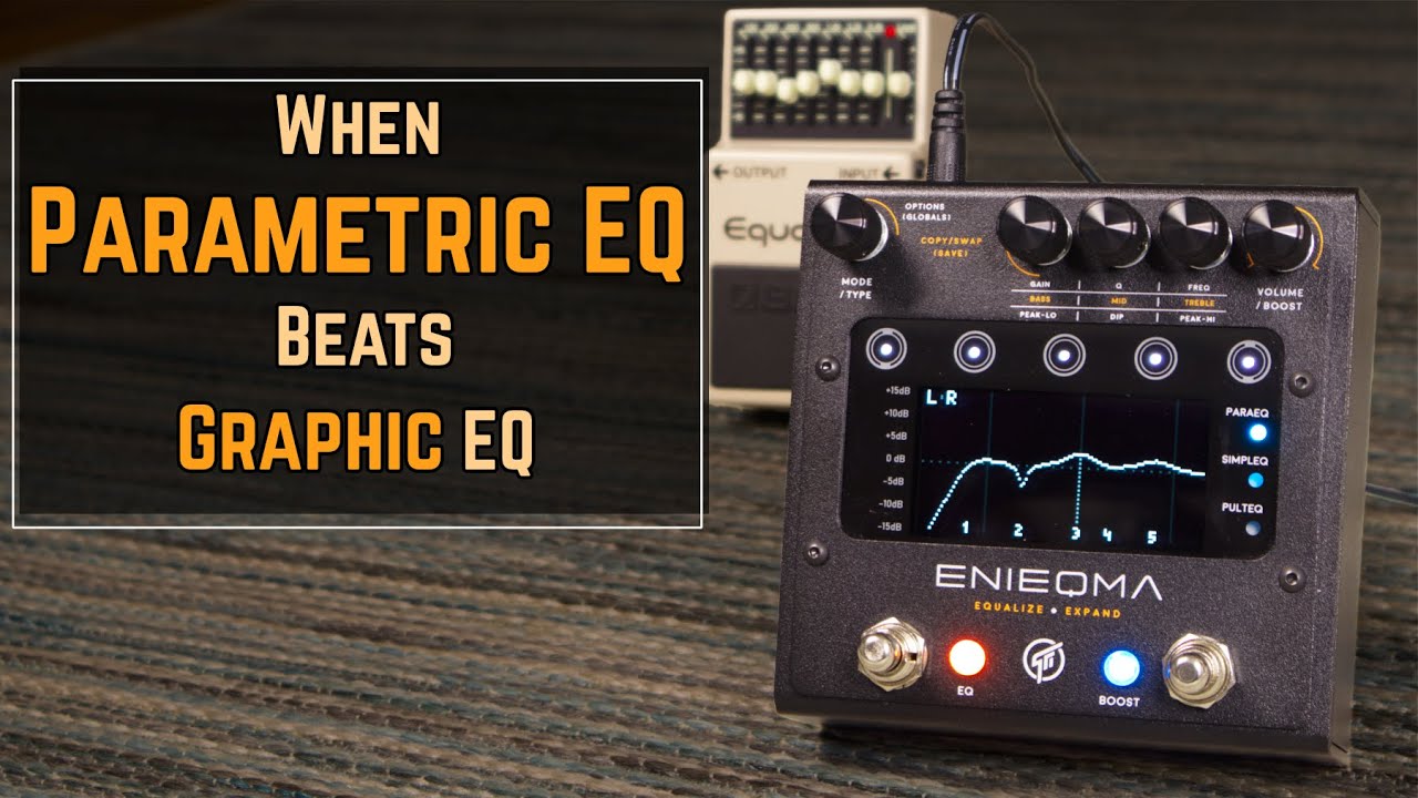 Pearl parametric eq pe-10 demo clip - YouTube
