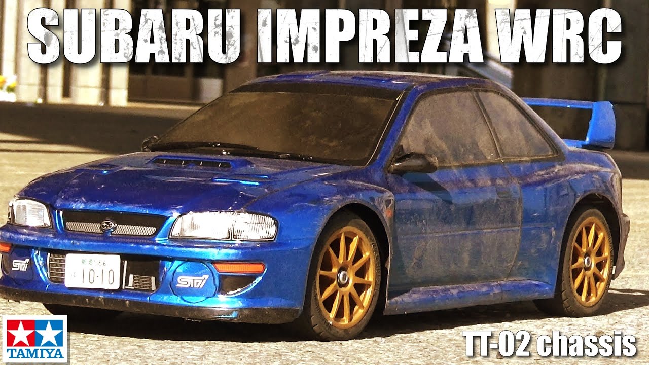 タミヤTT-02インプレッサWRCが欲しくなるビデオ WANT TT-02 IMPREZA