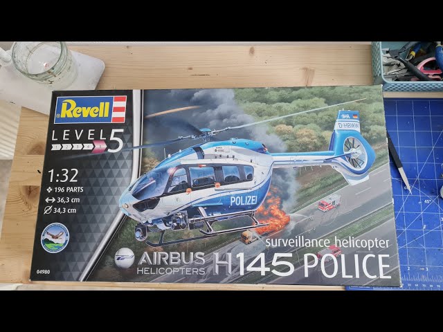 Unboxing Revell H145 Police 1:32 - YouTube