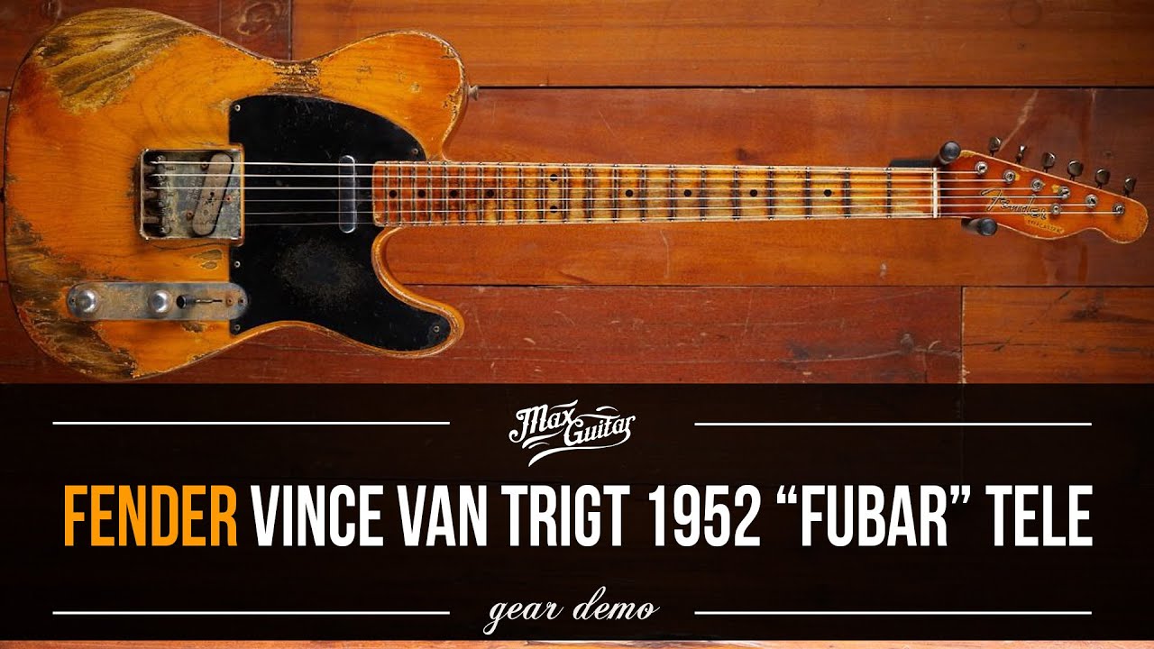 A MASTERBUILT DREAM! Fender CS Vince Van Trigt 1952 Telecaster
