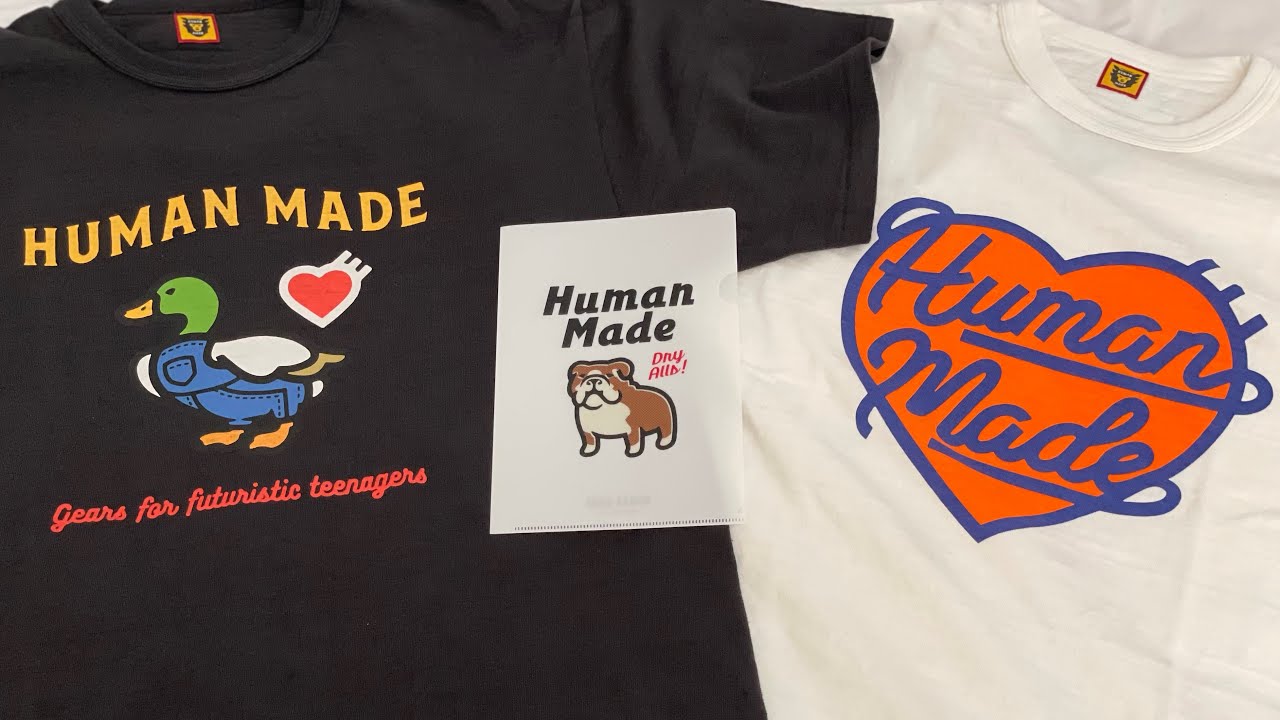 Human Made Items - Tee Sizing in Detail - YouTube