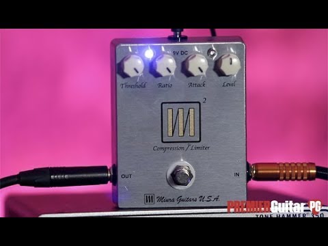 Review Demo - Miura Guitars M2 Compressor/Limiter - YouTube