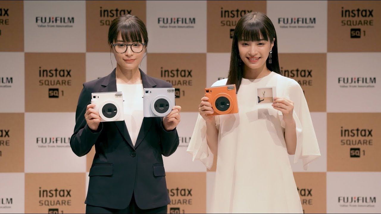 instax“チェキ“広瀬すず”ひとり”新製品発表会／富士フイルム - YouTube