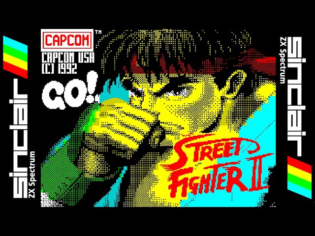 STREET FIGHTER II 128K (1993) Walkthrough, ZX Spectrum - YouTube