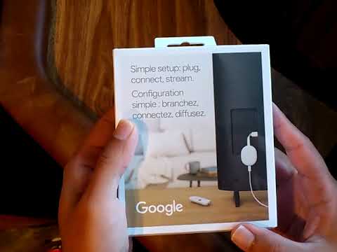 Unboxing of Google Chromecast with Google TV HD GA03131-CA - YouTube