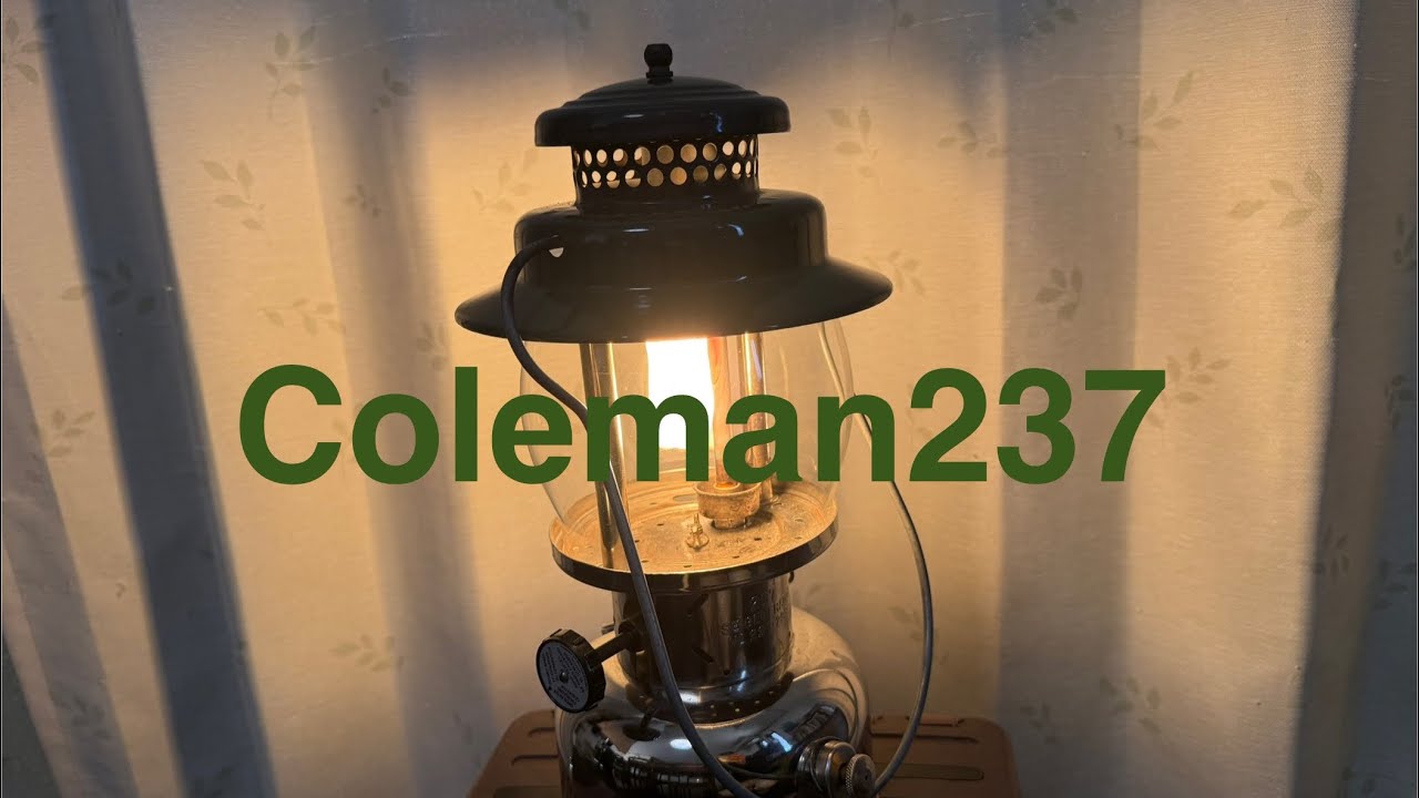 Coleman237 コールマン237 メンテナンス - YouTube