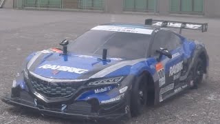 Tamiya TT-02 Honda NSX Raybrig / DRIFT - YouTube