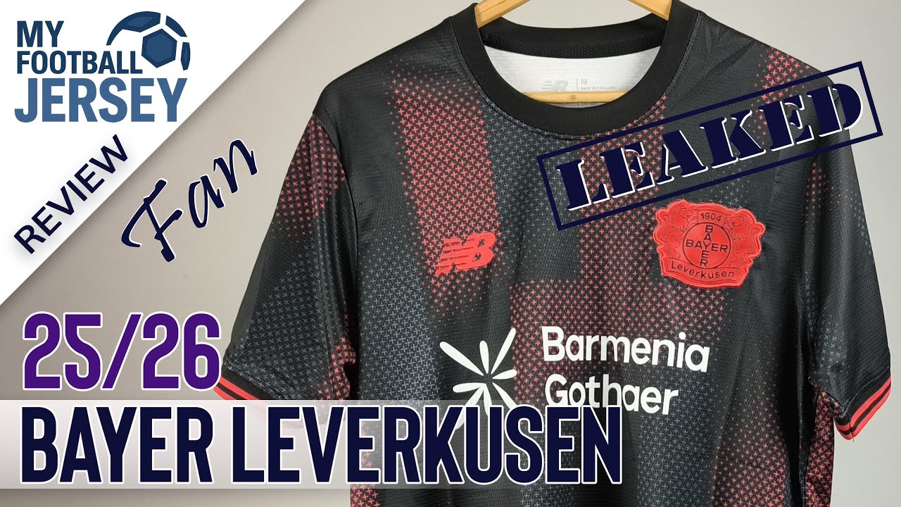 Bayer 04 Leverkusen Home Kit 25/26 Leaked (GAKits) Fan Version