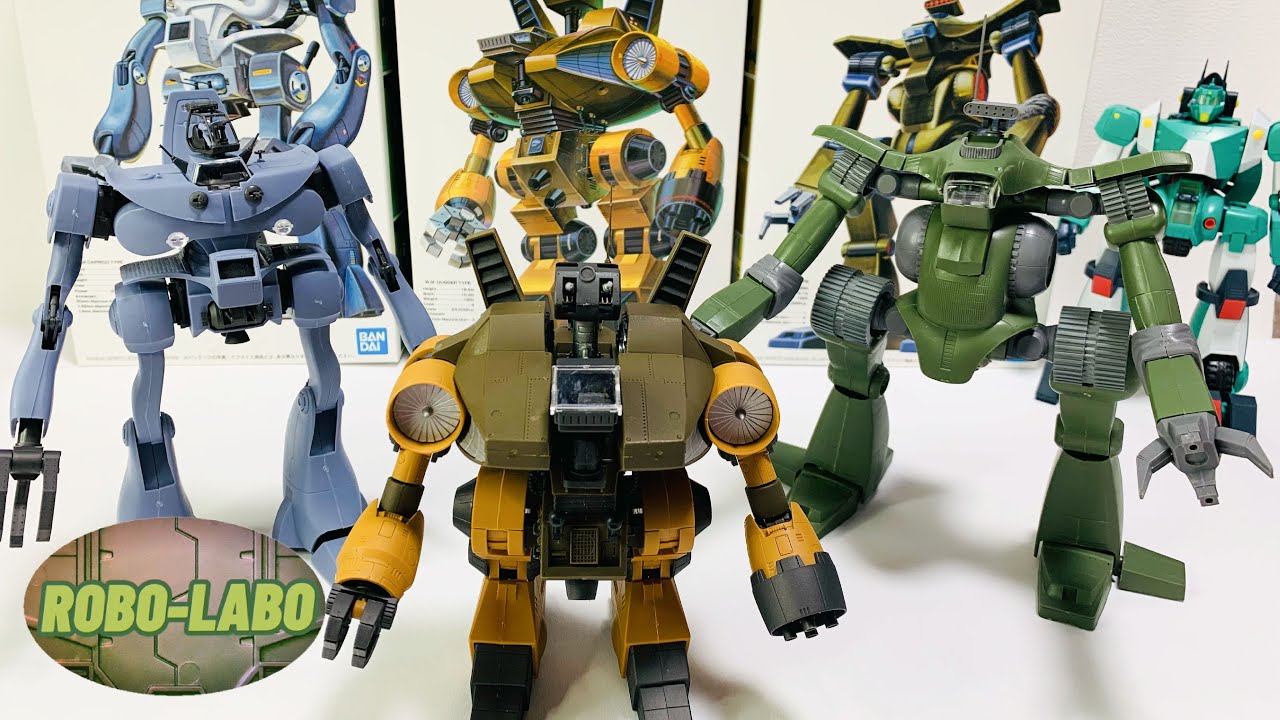 素組みで遊ぶ再販ウォーカーマシン】MODEROIDザブングルと一緒に飾り