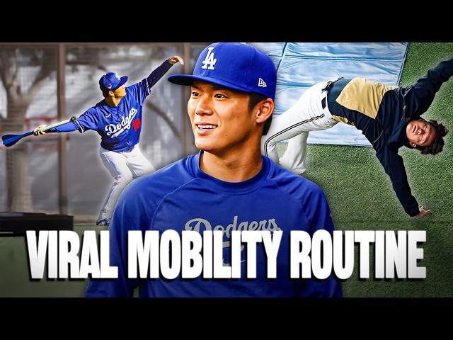 Breaking Down Yoshinobu Yamamoto's Throwing & Mobility Routine