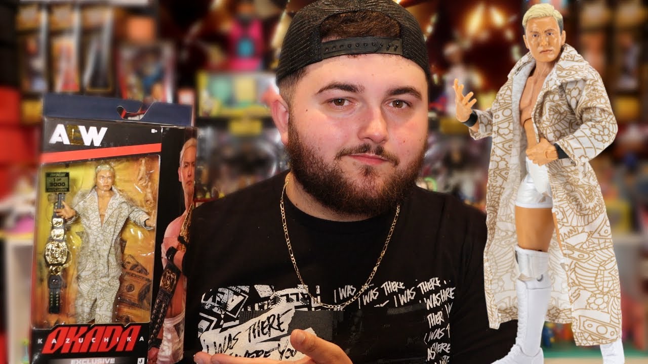 SHOP AEW LIMITED EDITION 1 OF 3000 KAZUCHIKA OKADA FIGURE REVIEW