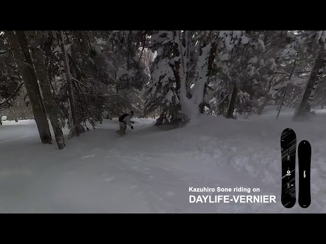 2024 SCOOTER SNOWBOARD Sone on Daylife-Vernier treerun - YouTube