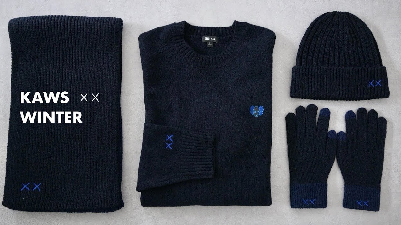 UNIQLO x KAWS] The new knitwear collection was well-made. | KAWS