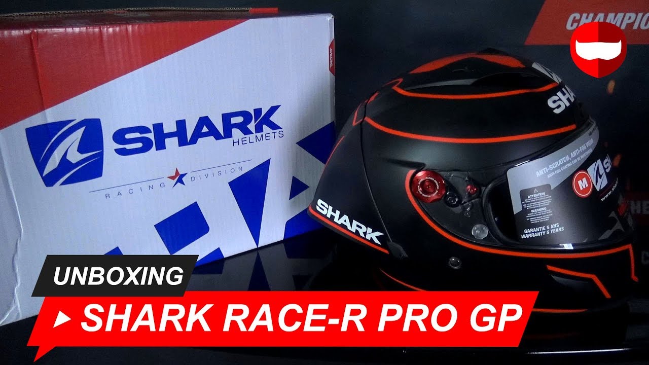 Shark Race-R Pro GP Lorenzo Winter Test 2019 Unboxing