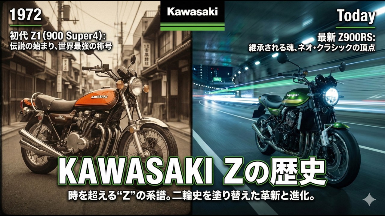 モーターゾーンTV#212 前半】70年代のヴィンテージバイクを逆輸入