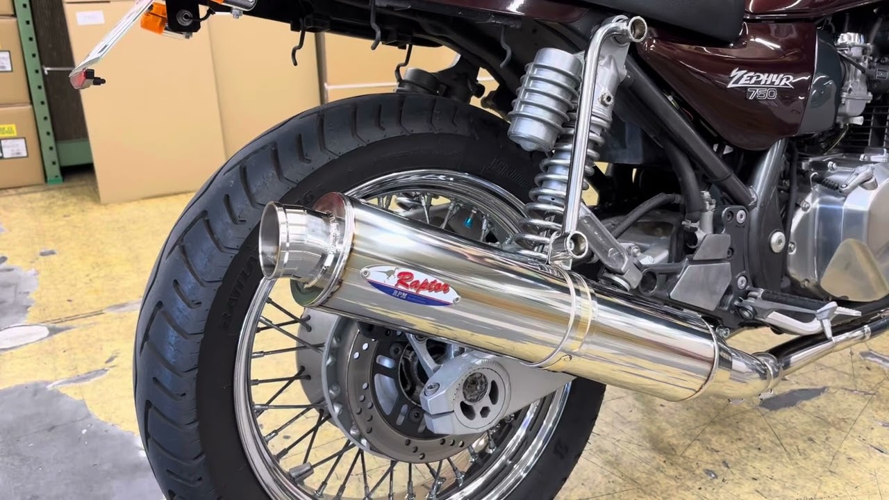 80D-RAPTOR ZEPHYR750 | 製品情報 | バイク用マフラー専門メーカーのRPM