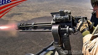 Minigun, 50 Cal Machine Gun & Rocket Firing from UH-1Y Venom - YouTube