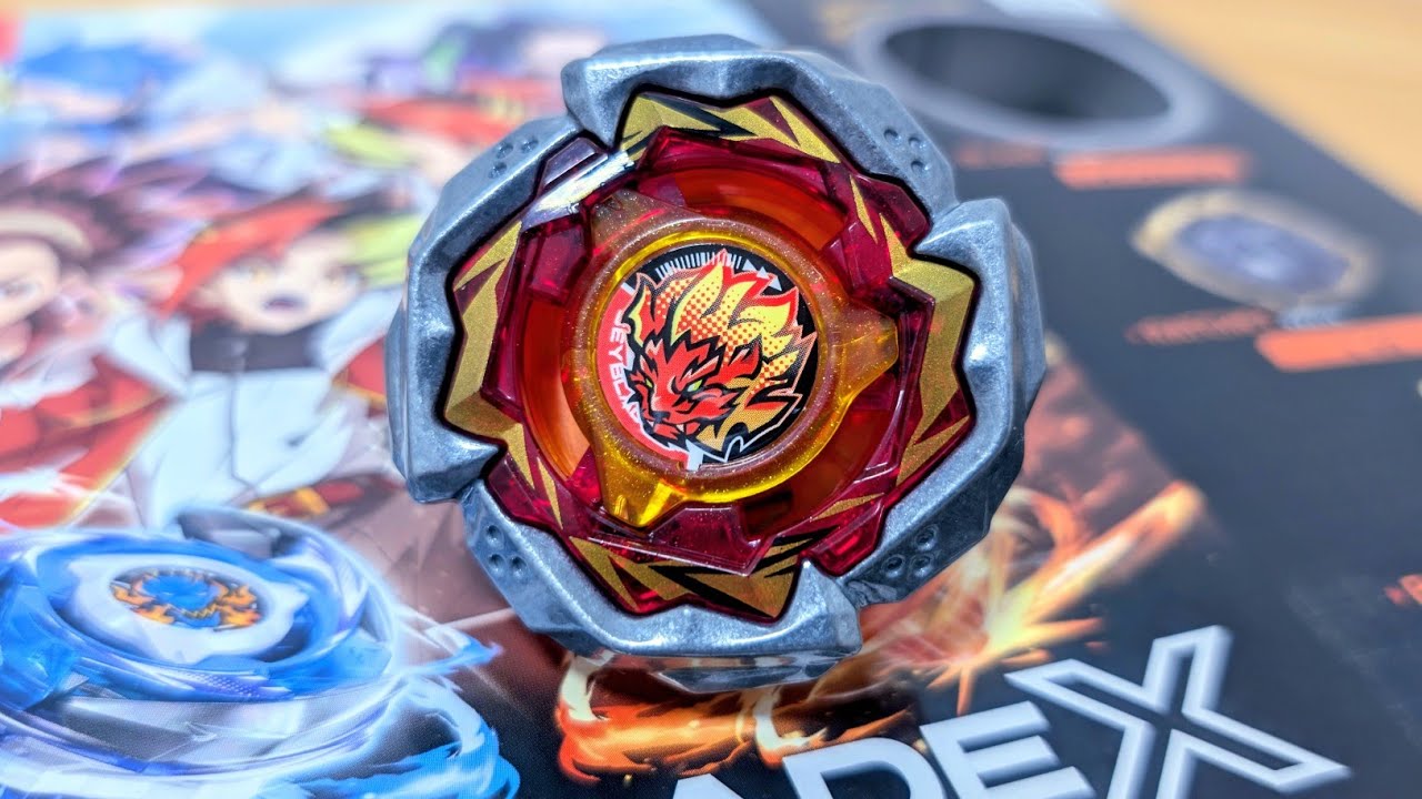 CX-00 Leon Fang T4-60A Red Ver. Beyblade X Evo Battle - YouTube