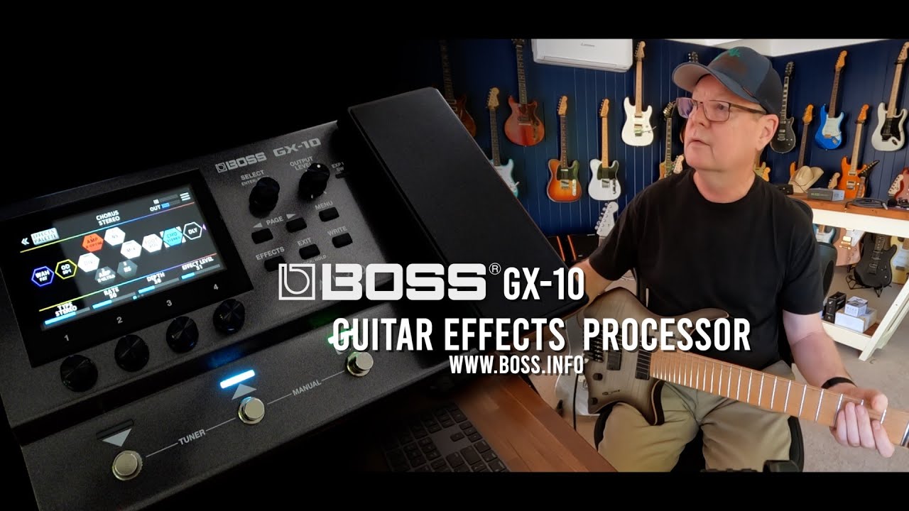 BOSS GX-10 Guitar Effects Processor - YouTube