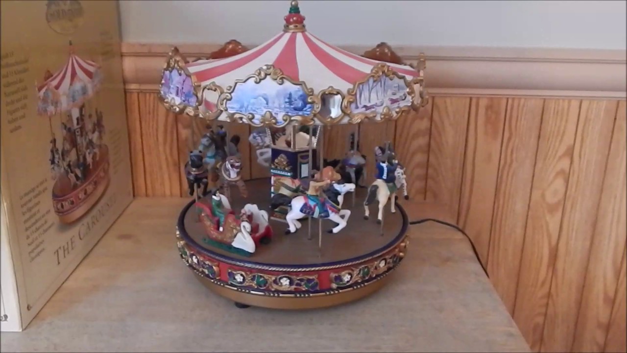 Mr. Christmas The Carousel Gold Label Collection 2003 - YouTube