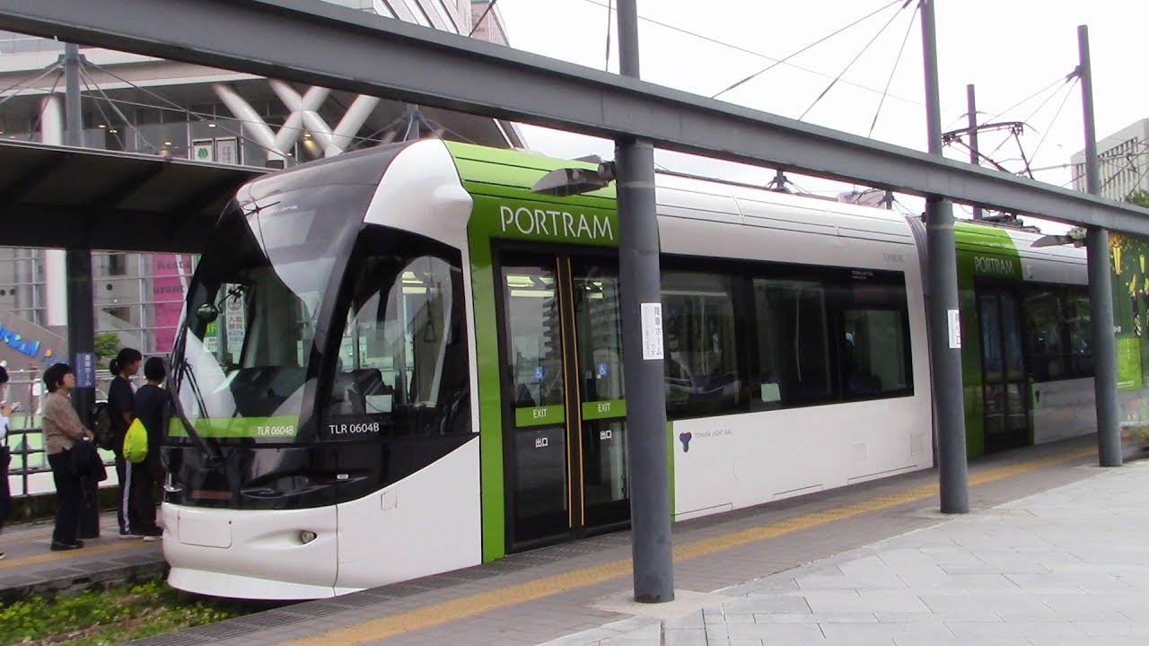 Toyama Light Rail Portram Drivers View 富山ライトレールポートラム